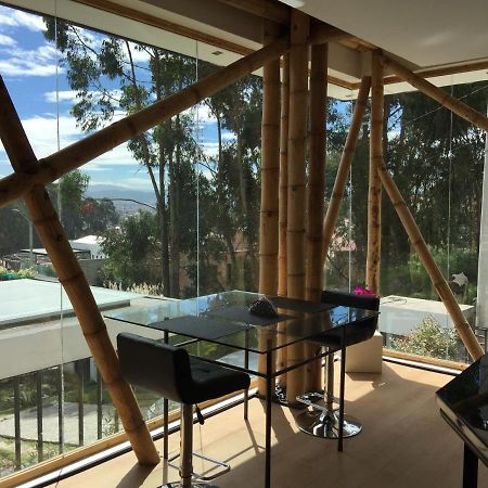"Bambu Sierra" Cozzy Ecological Lofts Apartment Cuenca Exterior photo