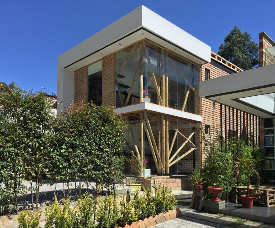 "Bambu Sierra" Cozzy Ecological Lofts Apartment Cuenca Exterior photo