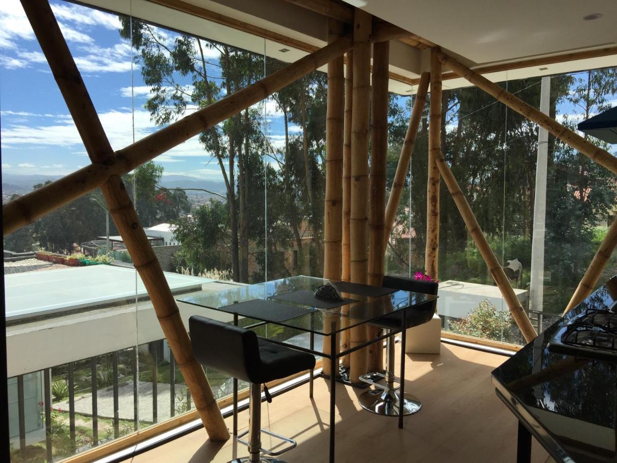 "Bambu Sierra" Cozzy Ecological Lofts Apartment Cuenca Exterior photo