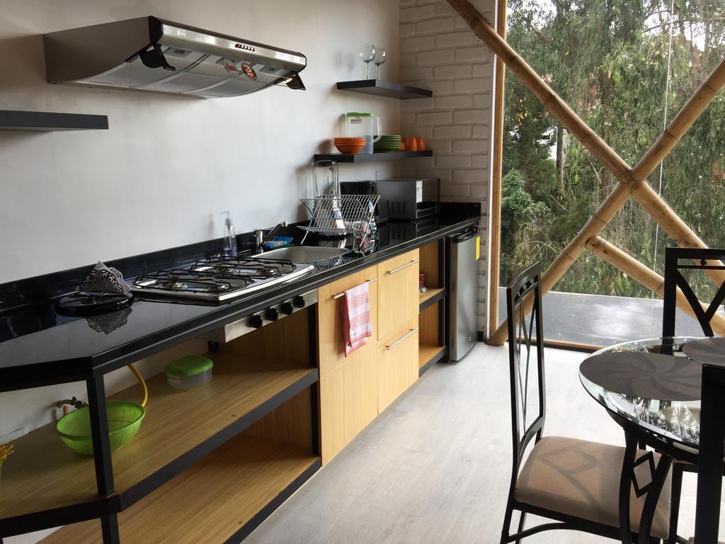 "Bambu Sierra" Cozzy Ecological Lofts Apartment Cuenca Exterior photo